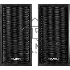Акустическая система SVEN SPS-509 2.0 (2x3W, USB+БП) дерево, черный