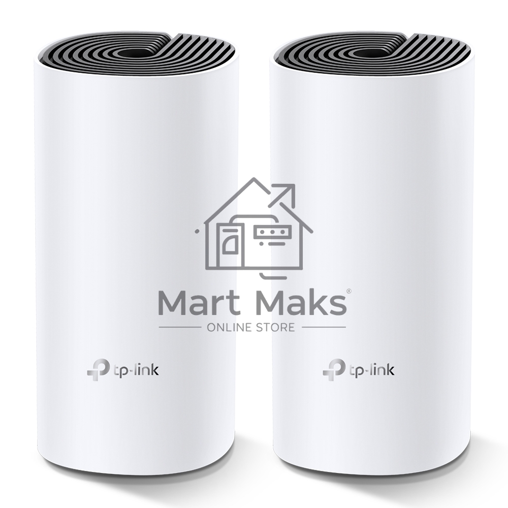 Бесшовный Mesh роутер TP-Link Deco M4 (DECO M4(3-PACK)) AC1200 10/100/1000BASE-TX (упак.:3шт)