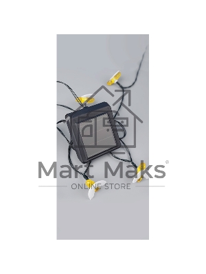 Каскад Lamper Янтарные Пчелы LED 10 м с выносной солнечной панелью 2 м и аккумулятором, IP65, теплое белое свечение