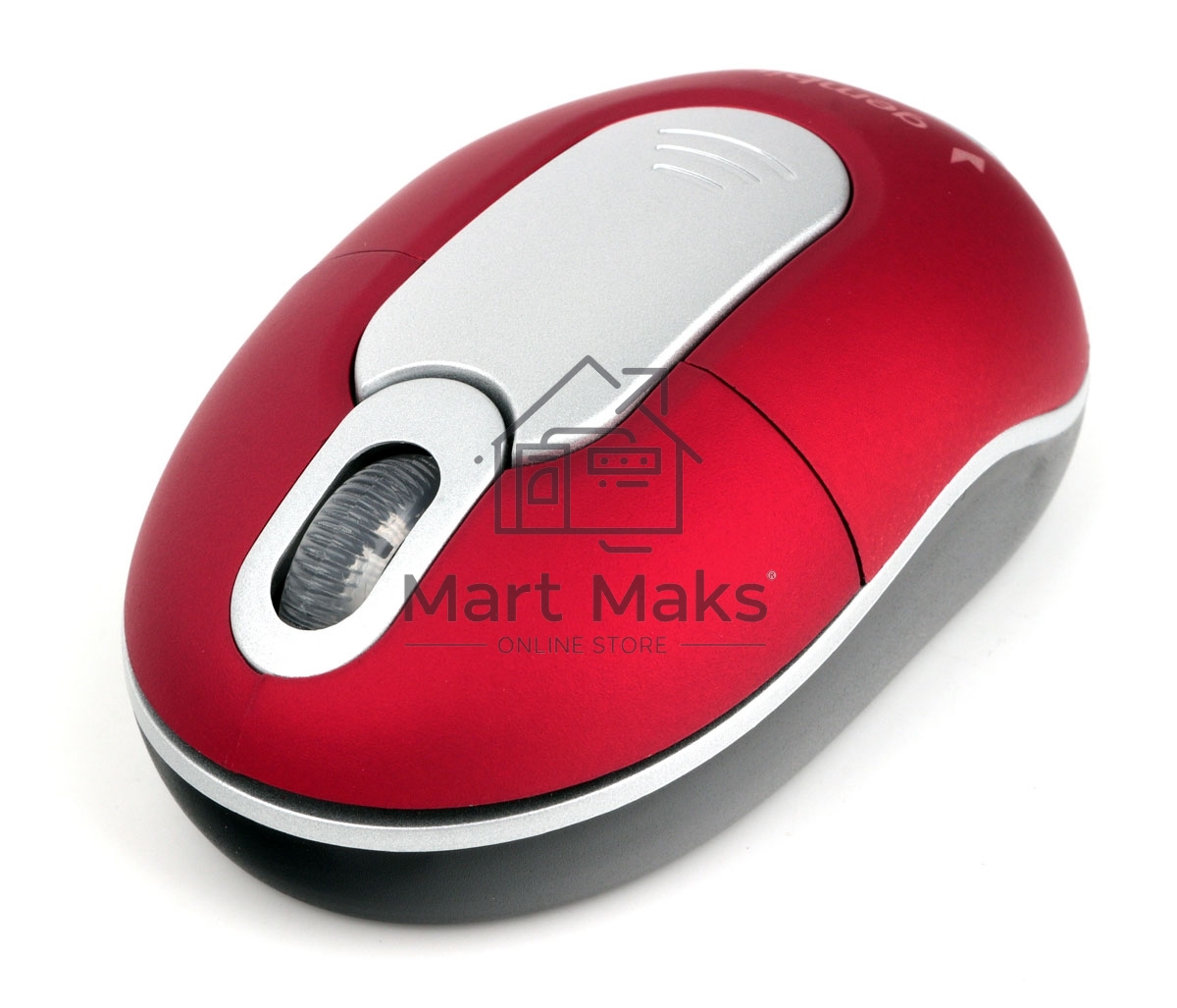 Мышь беспроводная Gembird MUSW-605 красный, 1200 dpi, радиоканал, USB, кнопки - 3
