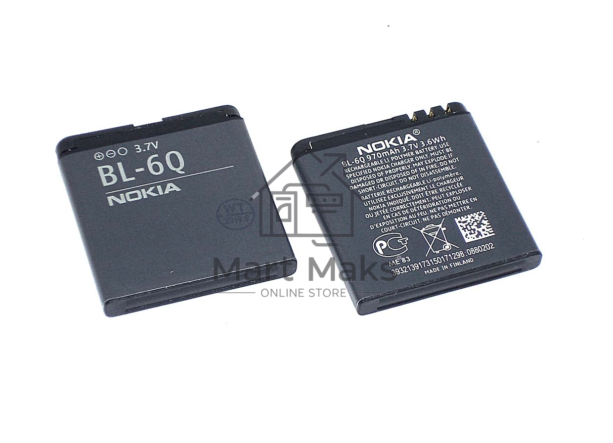 Аккумуляторная батарея BL-6Q для Nokia 6700C