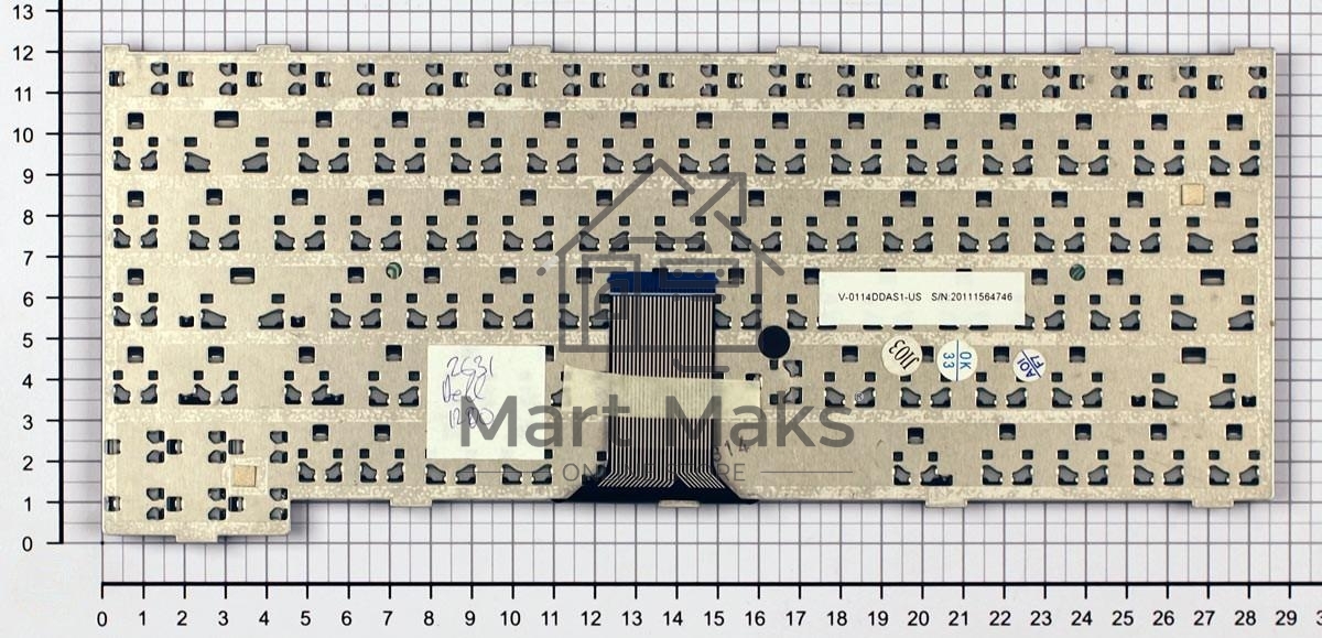 Клавиатура для ноутбука Dell Inspiron 1200 2200 Latitude 110L PP10S черная