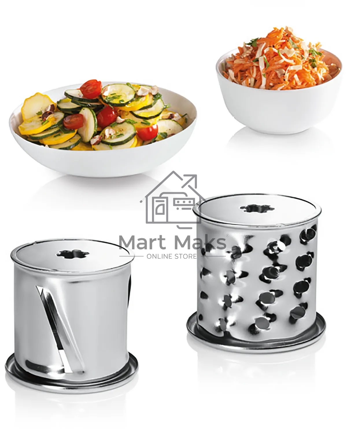 Мясорубка Bosch MFW67440 2000Вт черный/серебристый