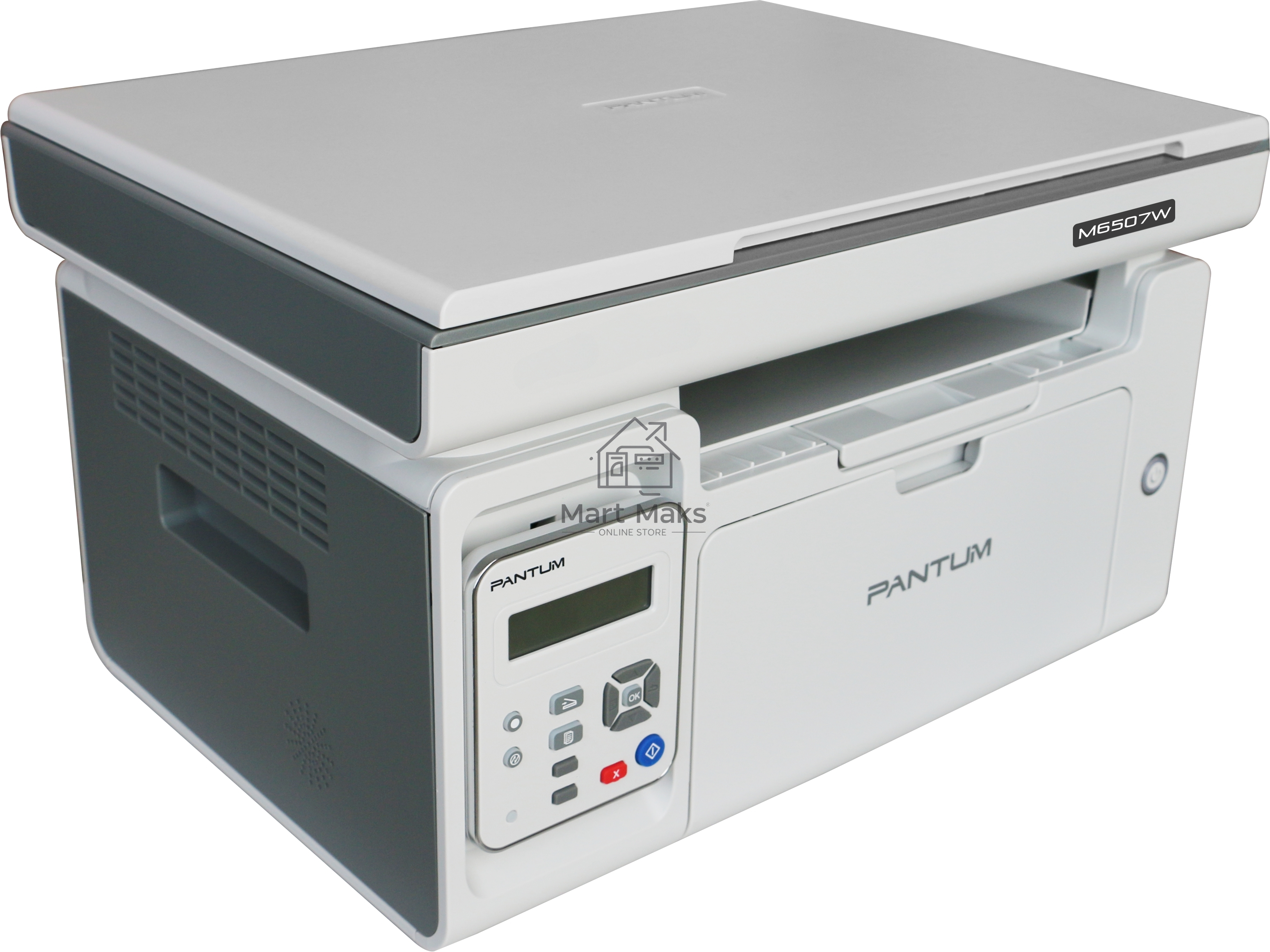 МФУ лазерный Pantum M6507W, A4, ч/б, печ. до 22 стр/мин., скан. до 8.5 стр/мин., 1200 x 1200 dpi, USB, Wi-Fi