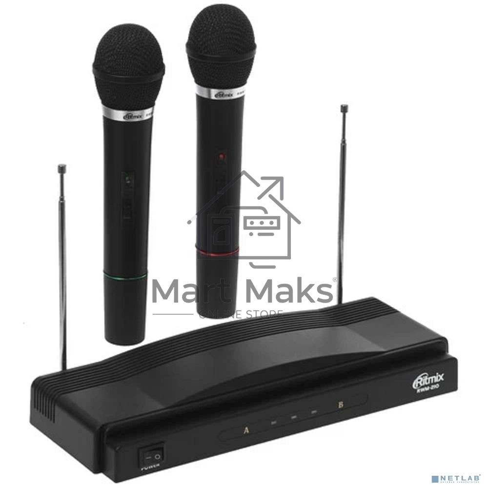 Беспроводная микрофонная система RITMIX RWM-210