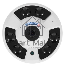 Камера видеонаблюдения IP Trassir TR-D9151IR2 1.4-1.4мм корп.:белый