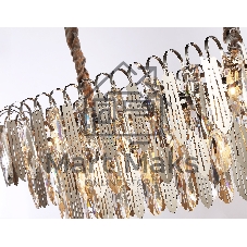 Светильник Ambrella light TR5259/10 CH/CL хром/прозрачный E27*10 max 40W 800*300*270