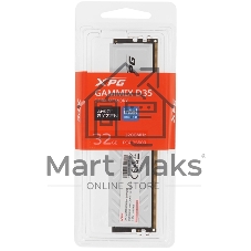 Оперативная память XPG Gammix D35, DDR4, 32GB (1*32Gb) 3200MHz, CL16, UDIMM, с радиатором, белый