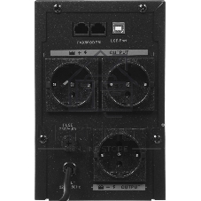 Источник бесперебойного питания Ippon Back Basic 1050S New Euro / 1050 ВА / 600 Вт / 3 x CEE 7 (евророзетка)