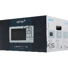 Микроволновая печь Vitek VT-MW0820 белый, 20 л, 700 Вт, переключатели - поворотный механизм