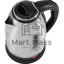 Чайник электрический Vitek VT-WK1085 1.8л. 1700Вт черный/серебристый корпус: металл