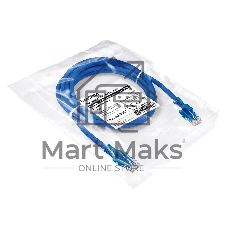 Патч-корд медный ExeGate UTP-RJ45-RJ45-5e-CU-2M-BL, UTP, cat.5e, 2м, синий