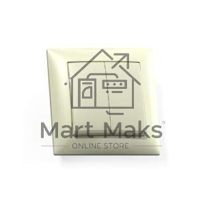 Выключатель 2-кл. СП Селена 10А IP20 С510-379 сл. кость Кунцево 8143