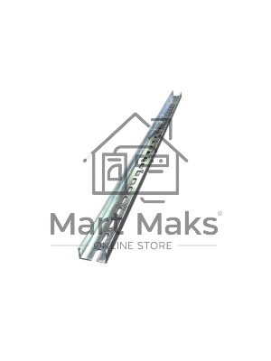 Профиль монтаж. К225 швеллер L2000 сталь 2.5мм цУТ1.5 гор. оцинк. СОЭМИ 111527651