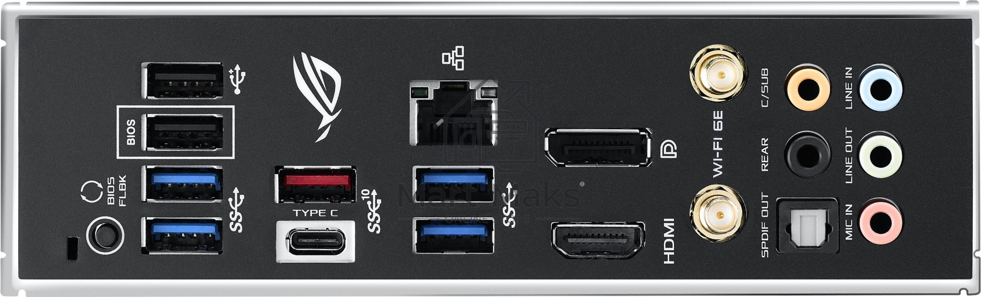 Материнская плата ASUS ROG STRIX B550-F GAMING WIFI II, AM4, AMD B550, 4xDDR4, 6xSATA, 2xM.2, 1xPCIe 3.0 x4, 1xPCIe 4.0 x16, 3xPCIe x1, 1xDP, 1xHDMI, 1x 2.5Gb LAN, 1xUSB-A 3.2 Gen 2, 2xUSB-A 3.2 Gen 1, 1xUSB-C 3.2 Gen 2, 5x3.5 мм, 7.1, ATX
