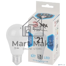 Лампа светодиодная LED 21Вт E27 4000К СТАНДАРТ груша | Б0035332 | ЭРА