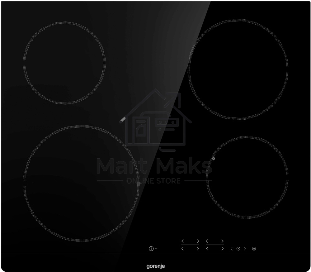 Электрическая варочная поверхность Gorenje ECT641BSCE Hi-Light, независимая, черный