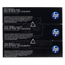 Картридж лазерный комплект HP CF373AM голубой/пурпурный/желтый для CLJ CP1215/1515 3 х 1400 стр.