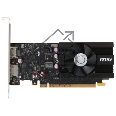 Видеокарта MSI GeForce GT 1030 4GD4 LP OC, 4 GB DDR4, 64 bit, DisplayPort, HDMI, GPU 1152 MHz