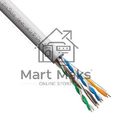 Кабель ExeGate Special UTP4-C5e-CCA-S24-IN-PVC-GY-305 UTP 4 пары кат.5e CCA, 0.48мм (24AWG), 305м, серый, PVC