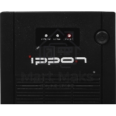 Источник бесперебойного питания Ippon Back Basic 1050S New Euro / 1050 ВА / 600 Вт / 3 x CEE 7 (евророзетка)