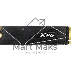 Накопитель SSD ADATA XPG GAMMIX S70 BLADE, 512Gb, PCIe 4.0 x4, M.2 2280, NVMe, R/W 7200/2600, с радиатором