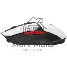 Мышь беспроводная A4Tech Bloody R36 Ultra черный/белый/красный, 12000dpi, USB, радиоканал, кнопки - 7