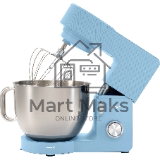 Миксер Vitek VT-PM0555 голубой, стационарный, 2200 Вт, 7.8 л, 6 скоростей