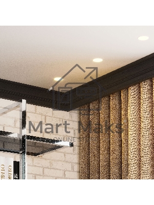 Лампа светодиодная Gauss Black 5Вт цок.: GU5.3 рефлектор 220B 3000K св. свеч. бел. теп. MR16 (упак.: 10 шт) (101505105)