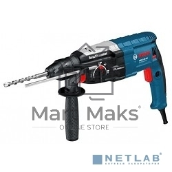 Перфоратор Bosch GBH 2-28 Перфоратор SDS-plus 0611267500 880 Вт, 3.2Дж, 2,9кг, 3реж, L-Case
