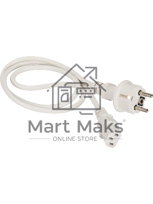 Шнур питания Lanmaster LAN-PP13/SH-7.0-WH C13-Schuko проводник.:3x0.75мм2 7м 220В 10А белый