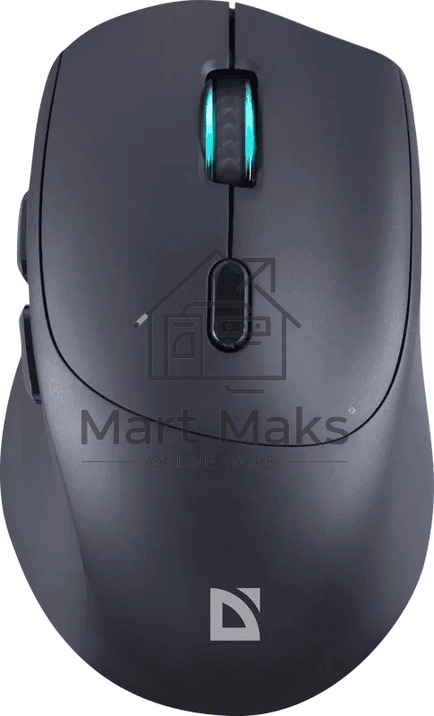 Мышь беспроводная Defender Effect X MS-095 черный, 1600 dpi, радиоканал, USB, кнопки - 6