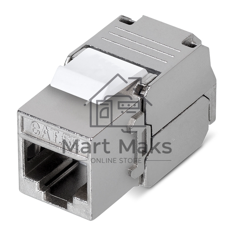 Модуль Keystone Rexant Jack RJ-45(8P8C), FTP экранированный, cat.5e, тип 180 градусов, самозажимной PRO