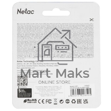 Флешка USB Netac U351 (NT03U351N-256G-32BK), 256Gb, USB 3.0, R/W 110/45, черный