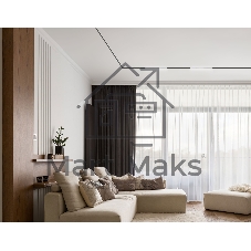 Трековый светильник GL2320 BK черный IP20 10W 3CCT 3000/4200/6400K 48V 200*10*37