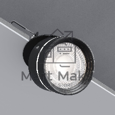 Встраиваемый светодиодный светильник 25035/LED 8W 4200K чёрный
