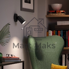 Потолочный светильник Philips PONGEE single spot black 1xNW 230V (лампы в комплект не входят)