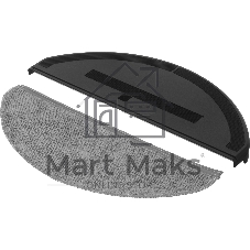 Робот-пылесос Roborock Q8 Max Pro Plus белый, 5200 мАч Li-Ion, уборка сухая/влажная, пылесборник контейнер 0,5 л