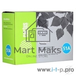 Картридж лазерный Cactus CS-Q7551XS черный (13000 стр.) для HP Laser Jet P3005/M3027/M3035