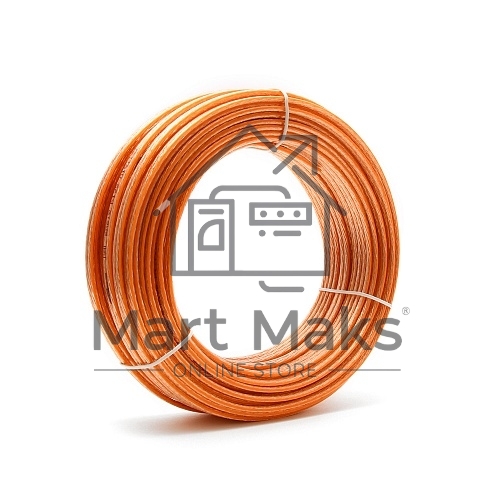 Акустический кабель Cablexpert CC-TC2x2,5-30M, прозрачный,  30 м, бухта