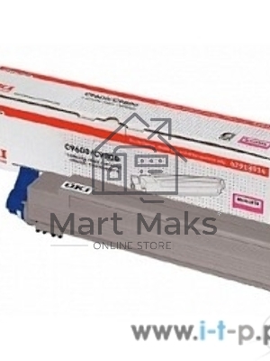 Картридж лазерный Oki C9600/9800 пурпурный 15K (42918914/42918962)