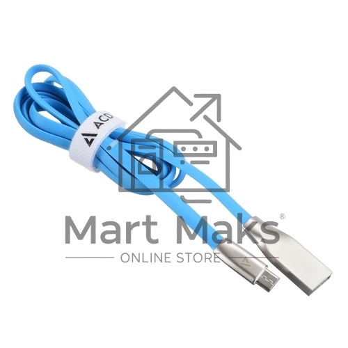 Кабель USB ACD-Infinity MicroUSB ~ USB-A TPE, 1.2м, синий (ACD-U922-M1L)
