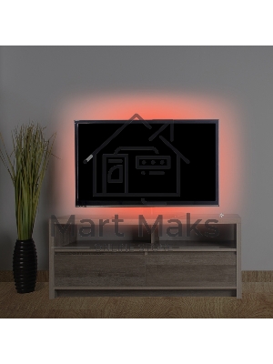 Лента светодиодная с USB коннектором 5 В, 8 мм, IP65, SMD 2835, 60 LED/m, цвет свечения красный