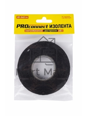 Изолента ХБ PROconnect 18 х 0,35 мм, (ролик 31,9 м/200 г) (2-ПОЛ)