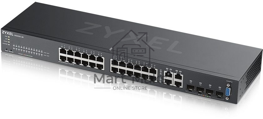 Коммутатор Zyxel NebulaFlex Pro GS2220-28-EU0101F 28G управляемый