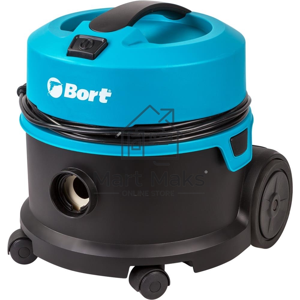 Пылесос для сухой уборки Bort BSS-1010HD 10 л; 1000 Вт; 18 кПа; Пылесос для сухой уборки ; 6,7 кг; 12 метров  91204467