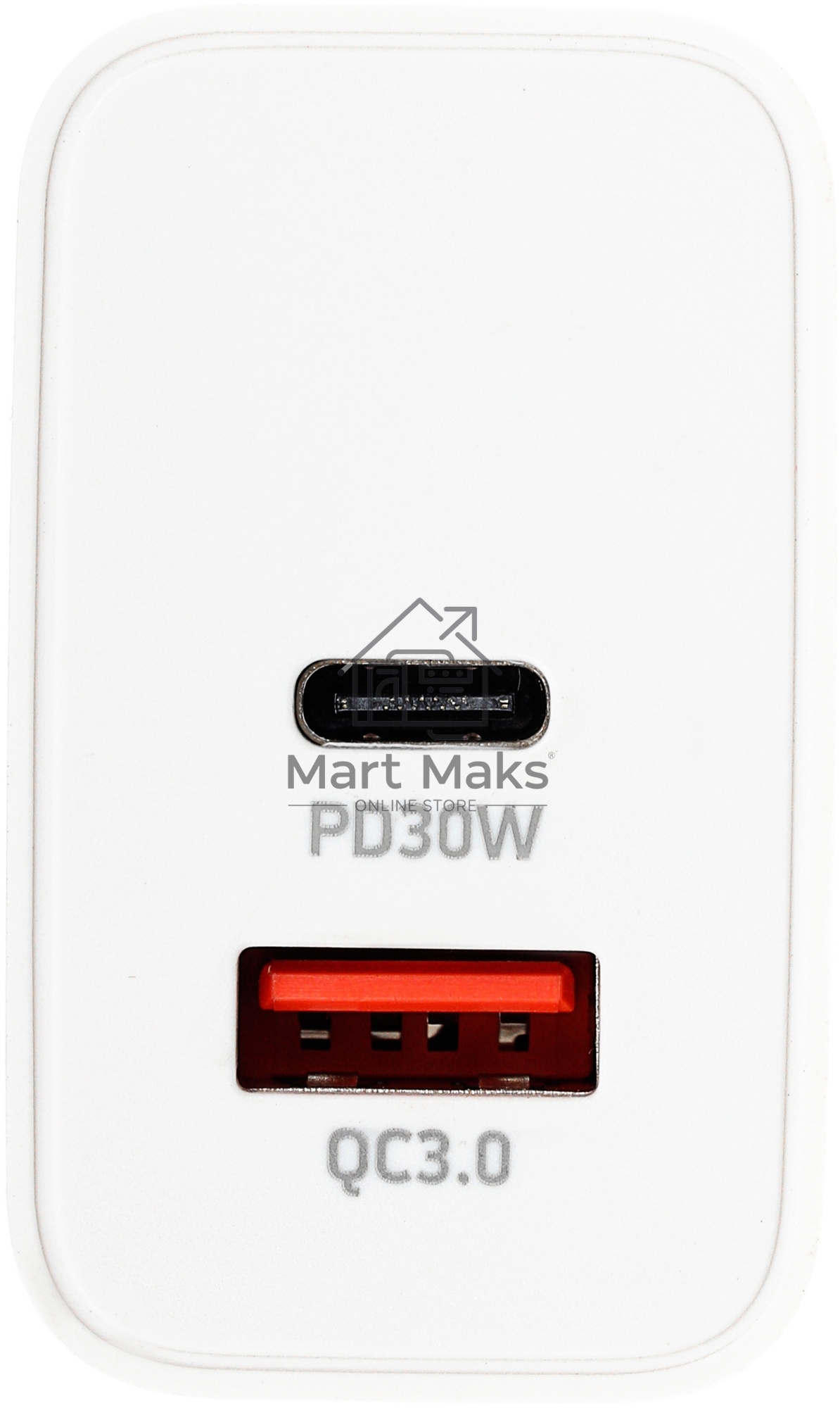 Сетевое зарядное устройство Digma DGW3D 3A PD+QC белый