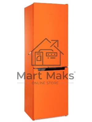 Холодильник Nordfrost NRB 162NF OR оранжевый двухкамерный 205/105 л морозилка снизу