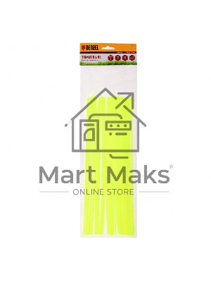 Леска для триммера Denzel квадратная нарезанная 2мм х 30 см 50 шт FLEX CORD