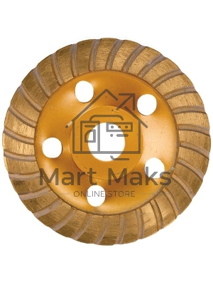 Чашка шлифовальная Matrix чашка алмазная зачистная 125мм turbo Чашка шлифовальная Matrix чашка алмазная зачистная 125мм turbo